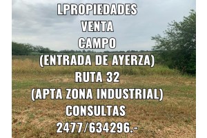 Terrenos en la entrada de Ayerza