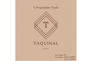 " TAQUINAL" OPORTUNIDAD HASTA EL 31 DE JULIO 2021 -LOTEO EN LUAR KAYAD-